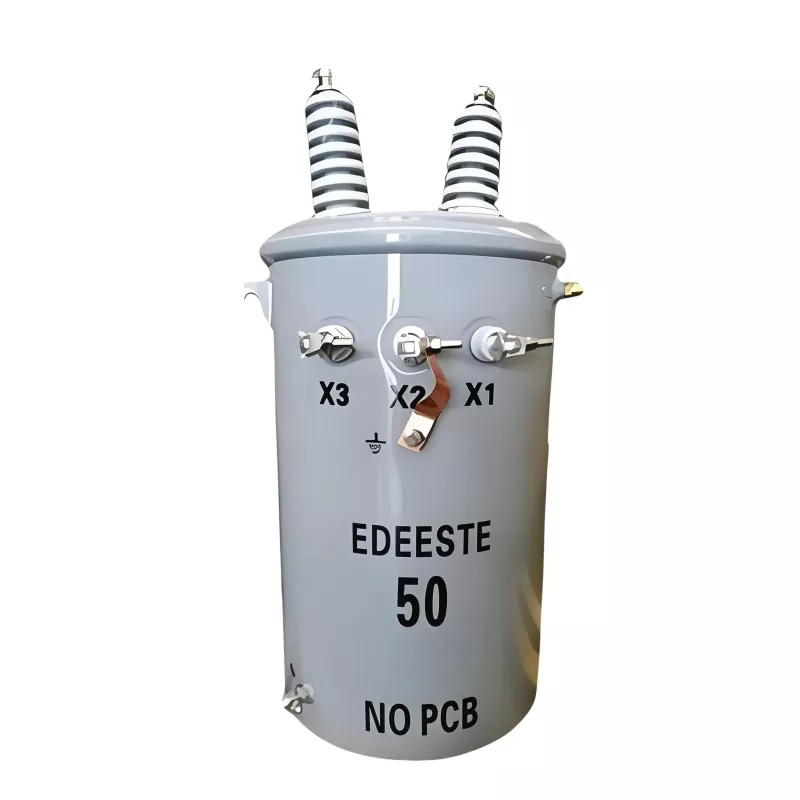 Transformateur de distribution immergé dans l'huile monophasé 125kVA