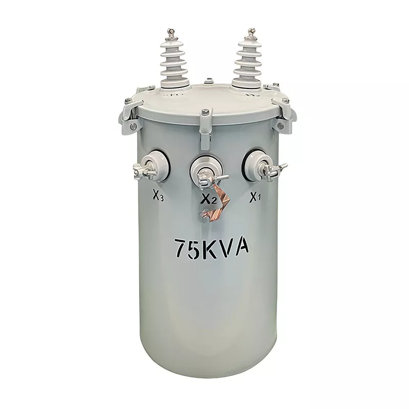 Transformateur monté sur poteau 75KVA